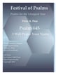 Psalm 145: I Will Praise Your Name Three-Part Mixed choral sheet music cover